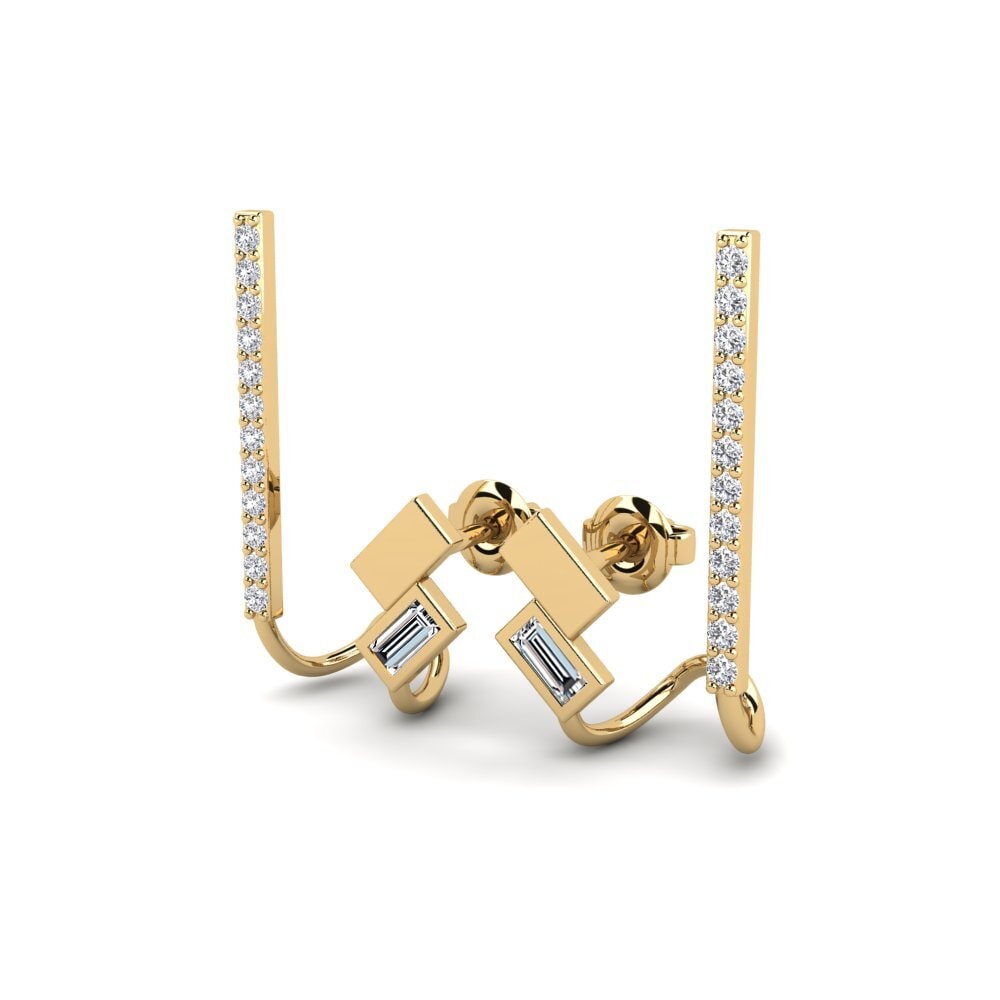 diamond-zirconia ต่างหู Swetlost