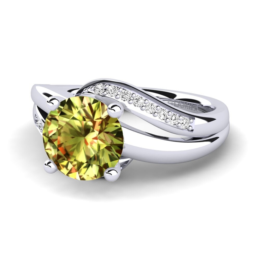 Piedra Sultana Anillo de compromiso Sydney 2.0 crt