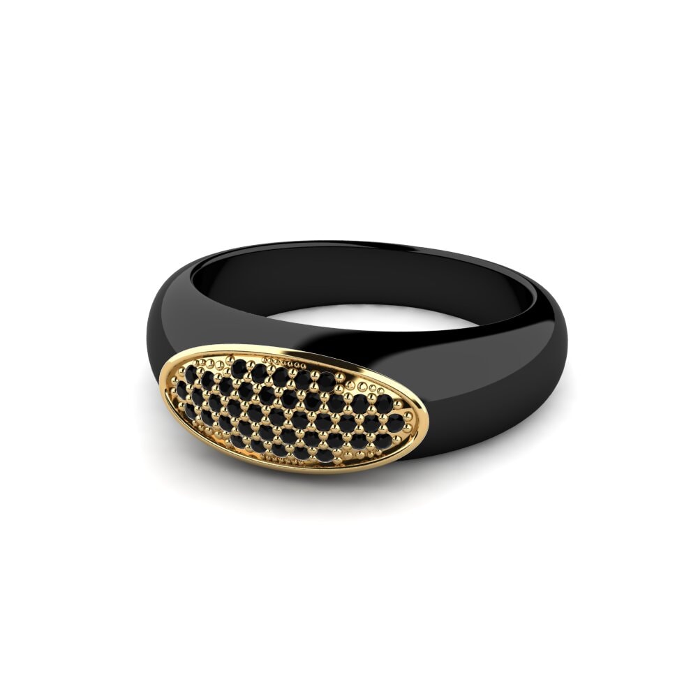 Schwarzer Onyx Ring Taalty