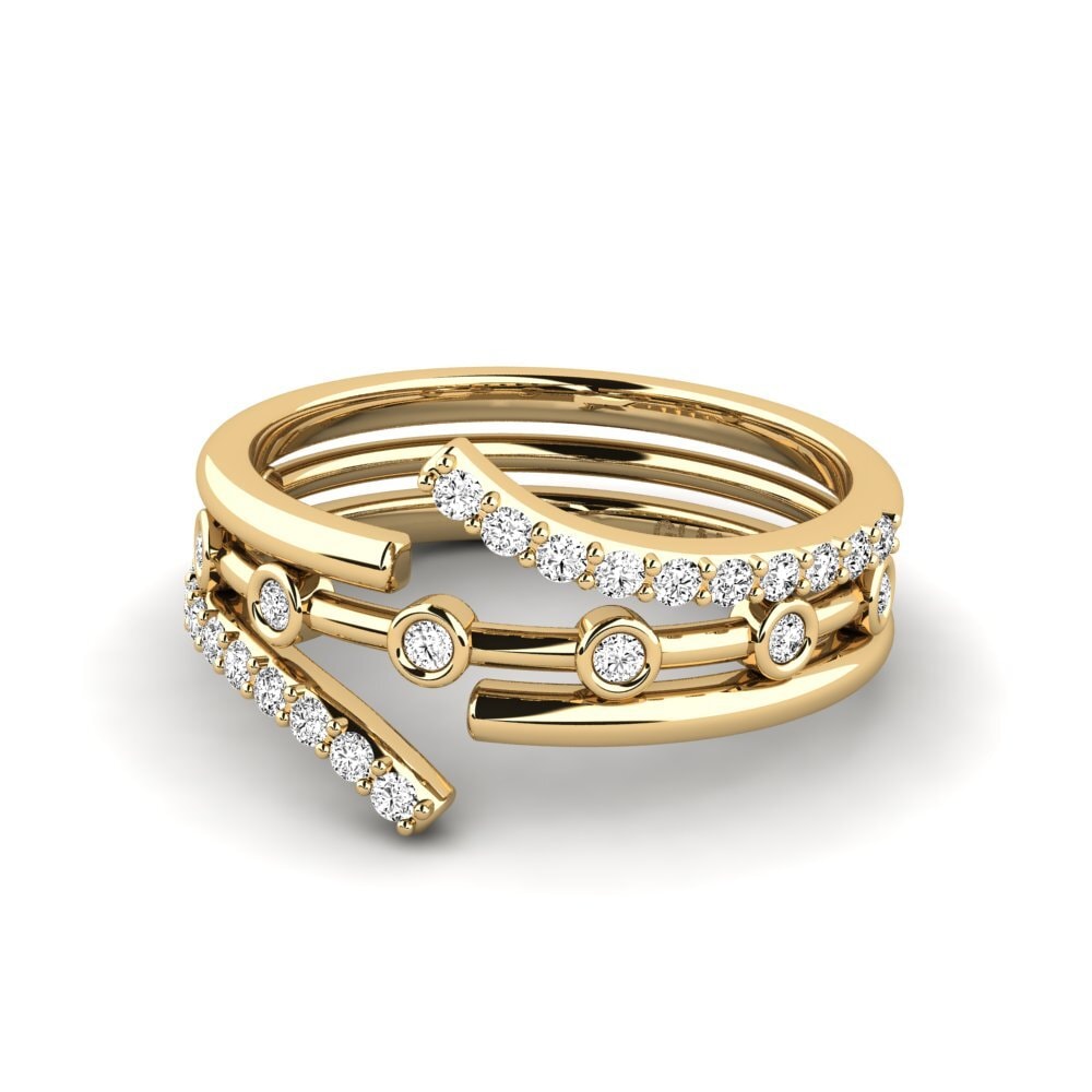 Moissanite Anel Taldenc