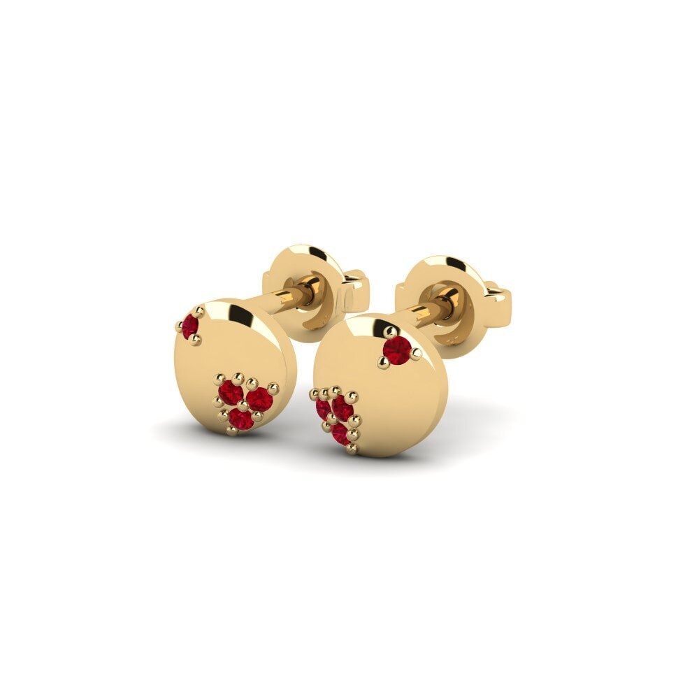 ruby-zirconia ต่างหู Taldie