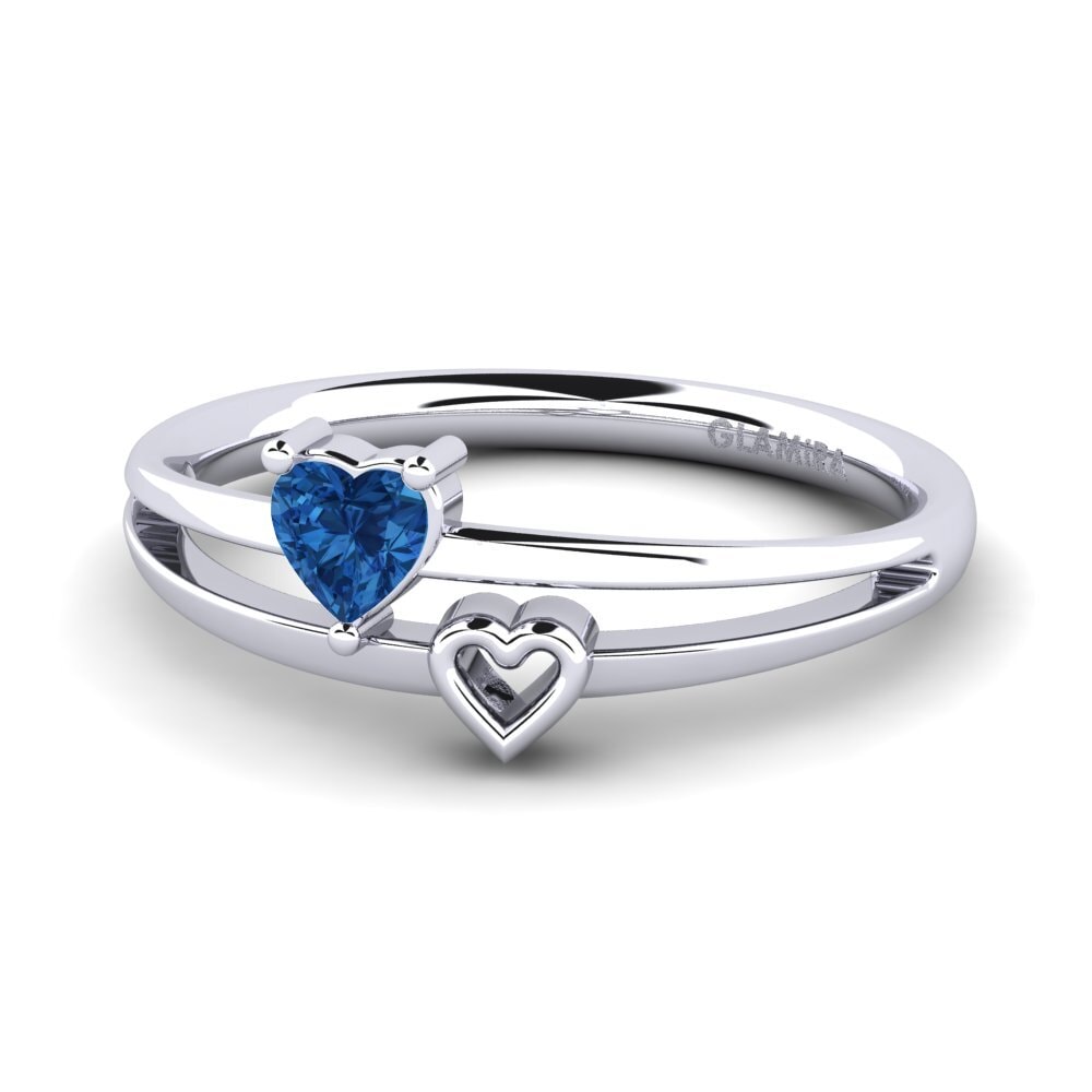 sapphire-zirconia แหวน Tanazia
