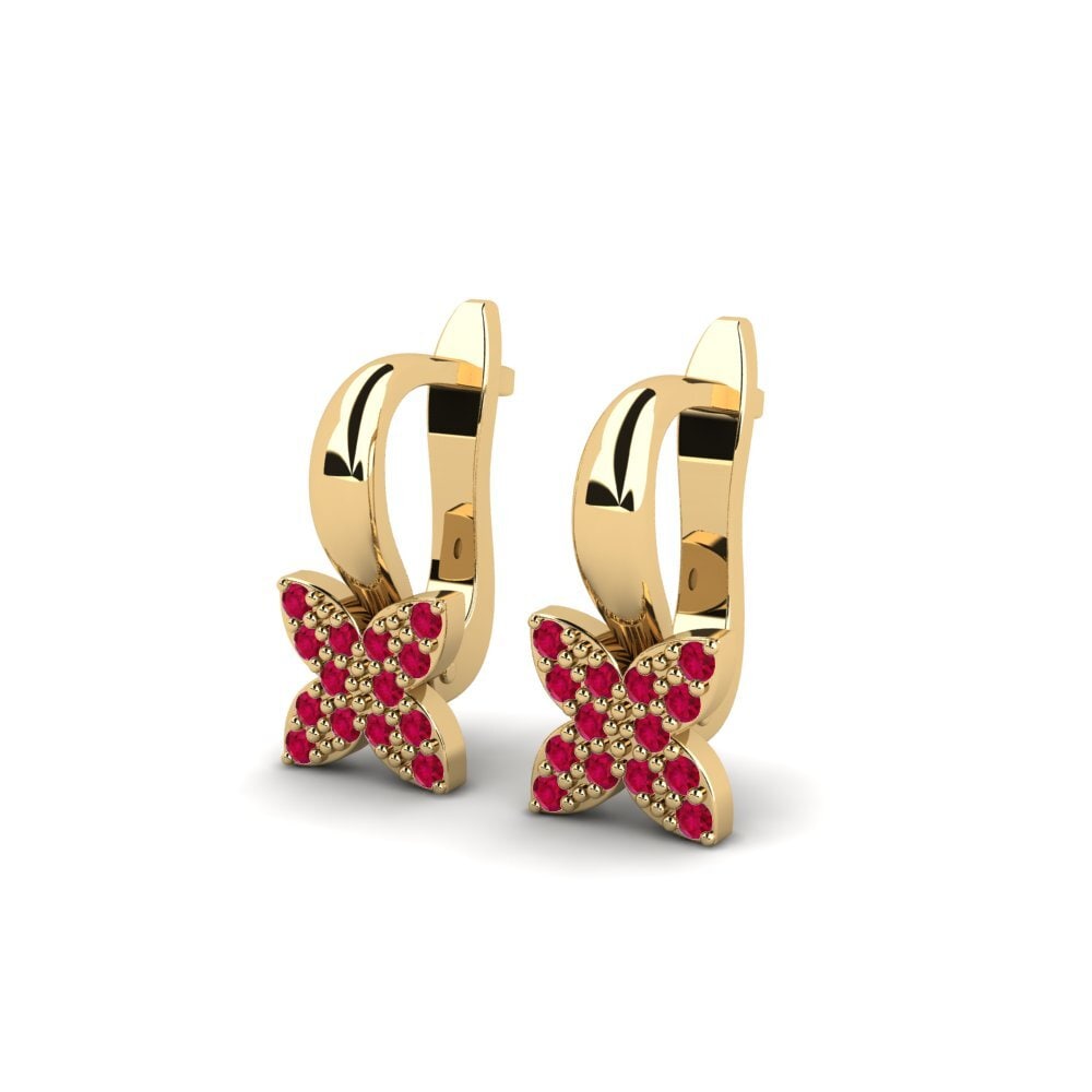 Ruby Kid's Earring Tangkal