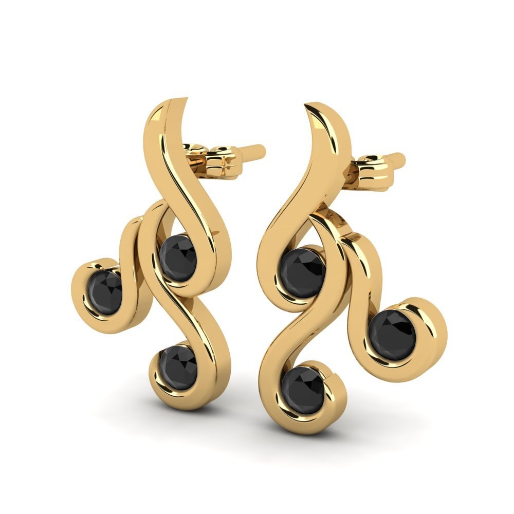 Black Onyx Women's Earring Tanika