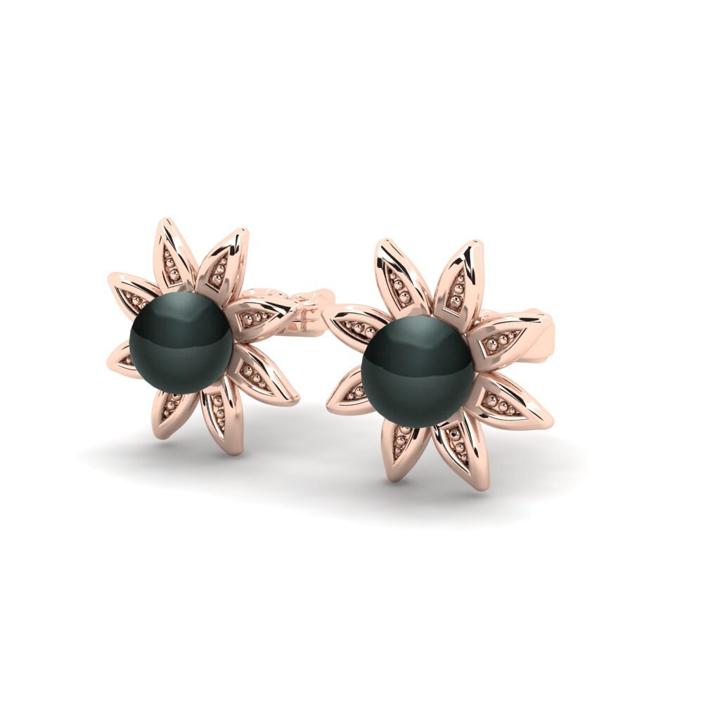 18k Rose Gold Women's Earring Tanis