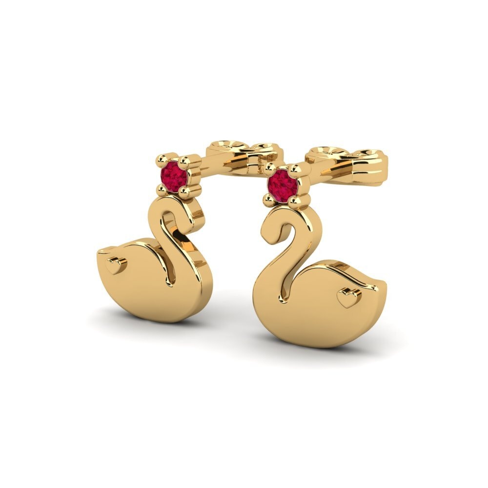 Ruby Kid's Earring Tanneres