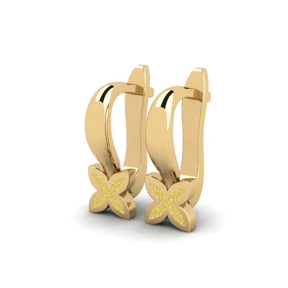 14k Oro Amarillo Pendiente para Niño Tasuta