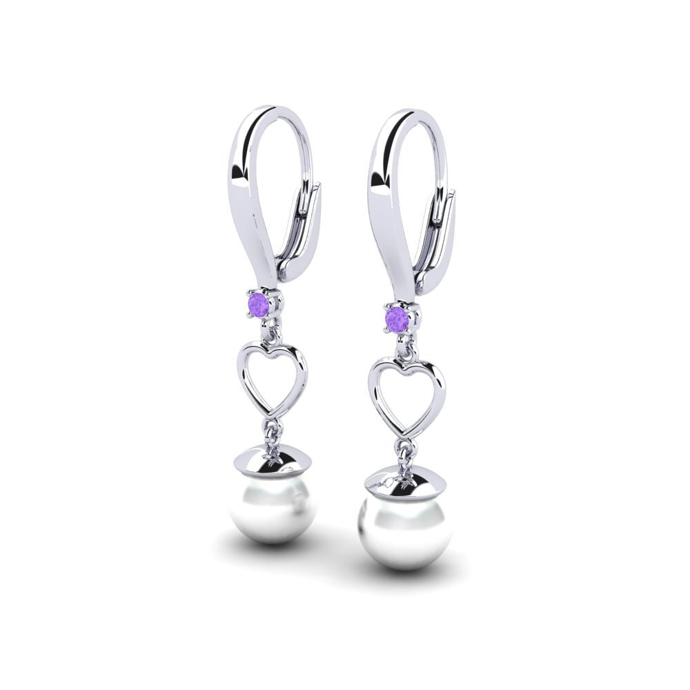 Amethyst Women's Earring Tatreals