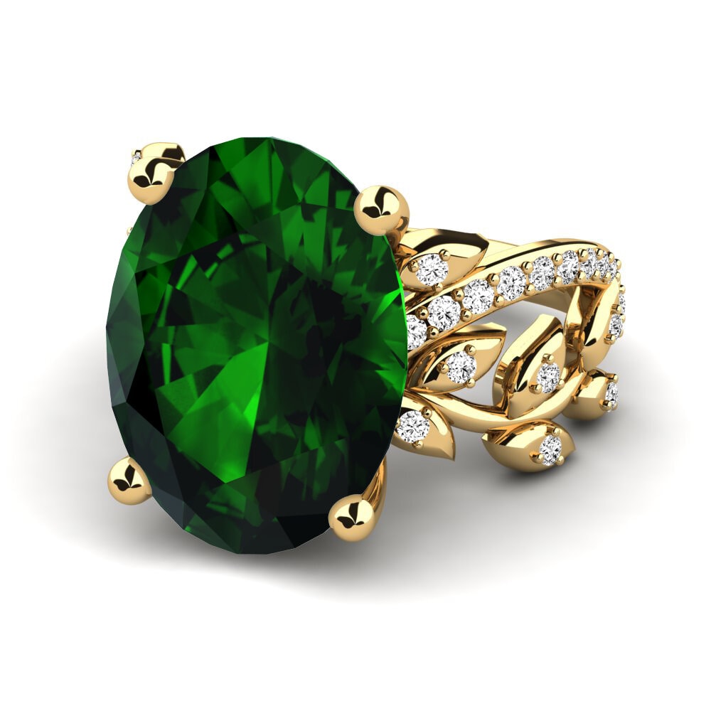 Green Tourmaline Ring Tatum