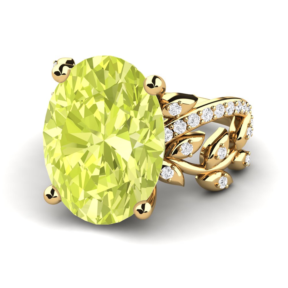 Lemon Quartz Ring Tatum