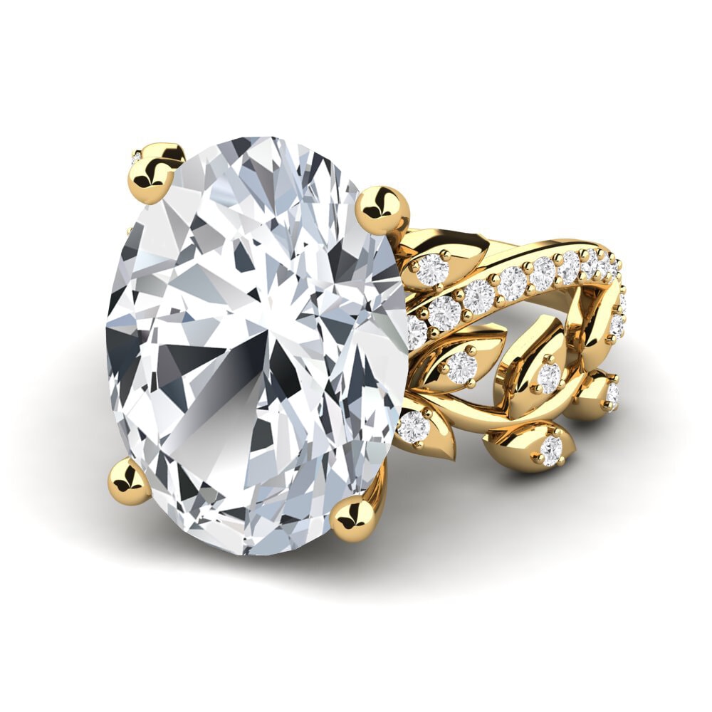 White Zircon Ring Tatum