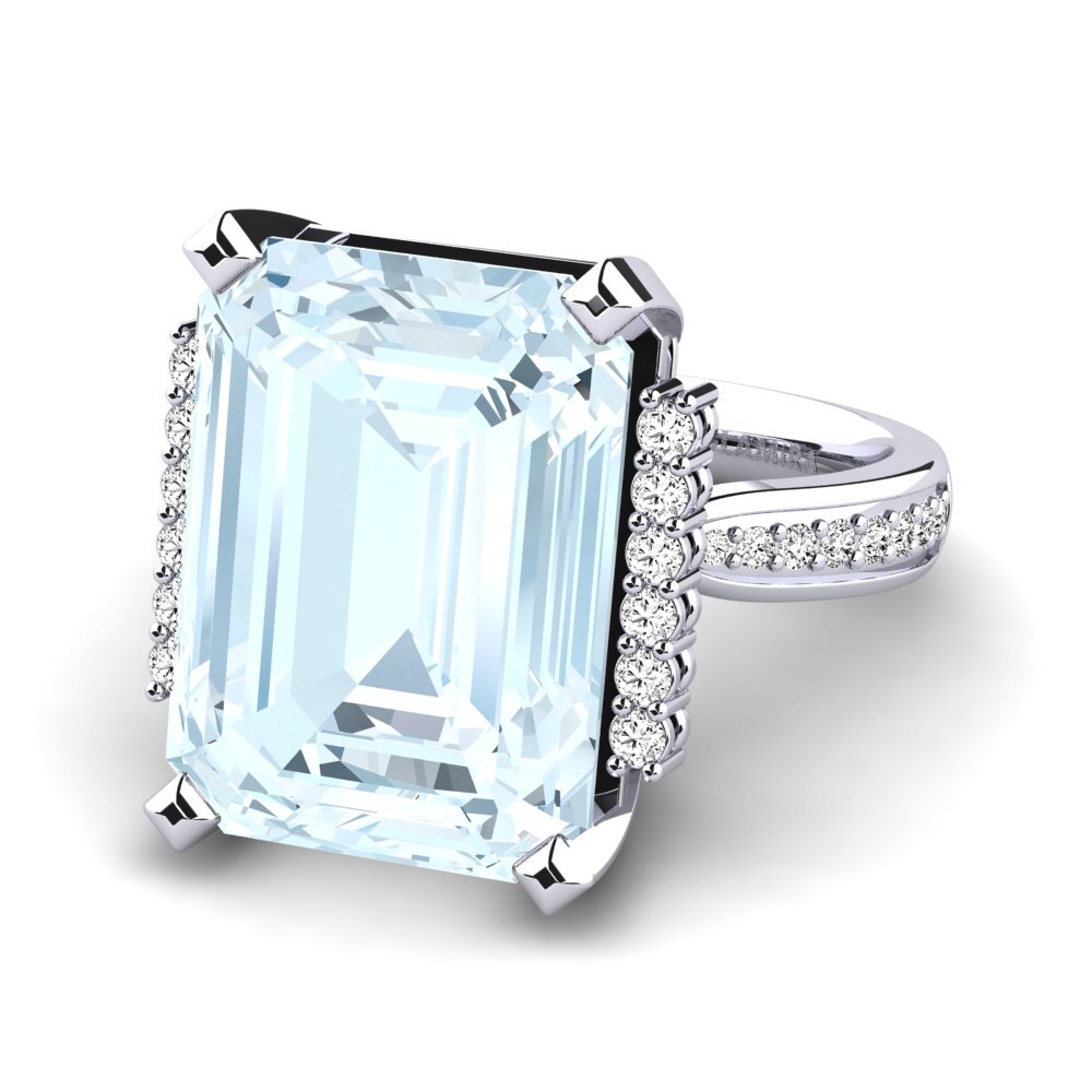 Aquamarine Ring Tayna