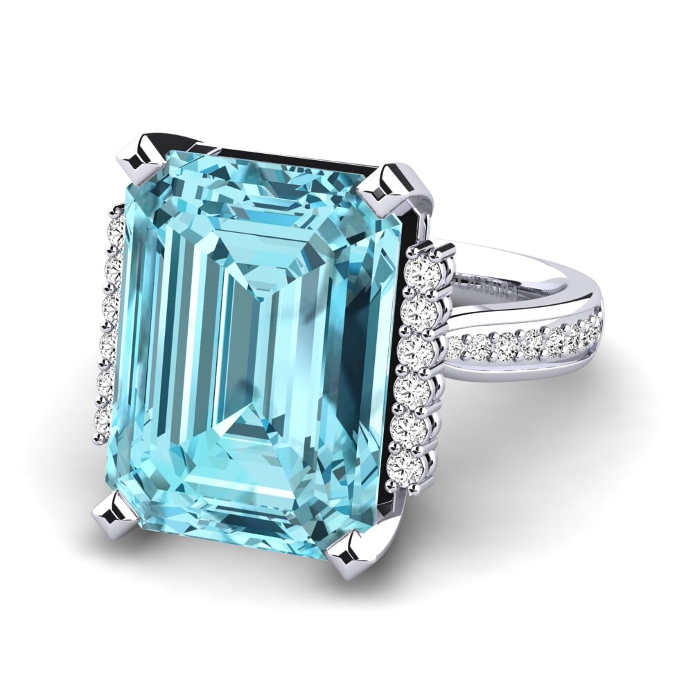 Blue Zircon Ring Tayna