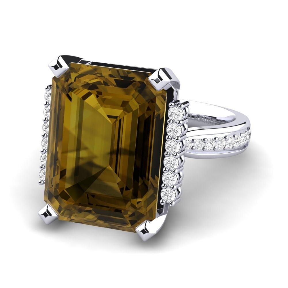 Brown Zircon Ring Tayna
