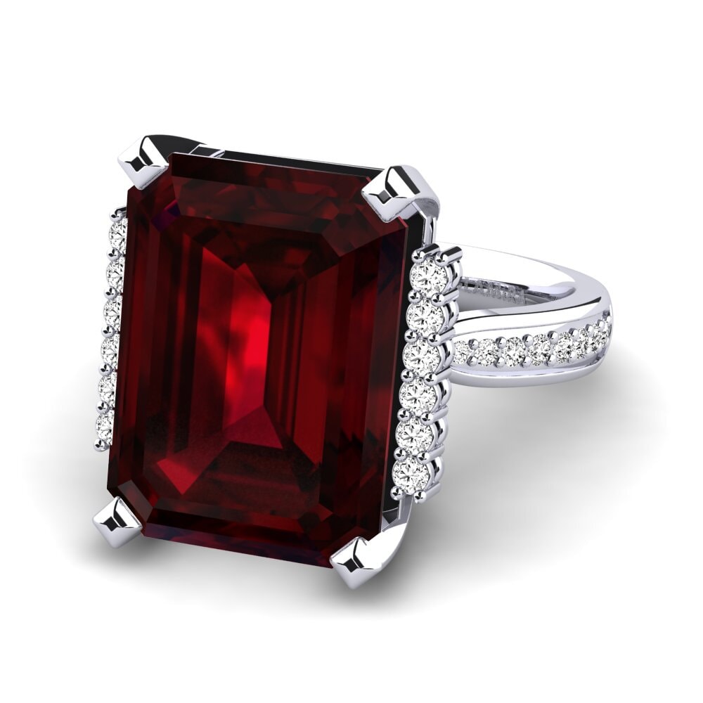 Garnet Ring Tayna