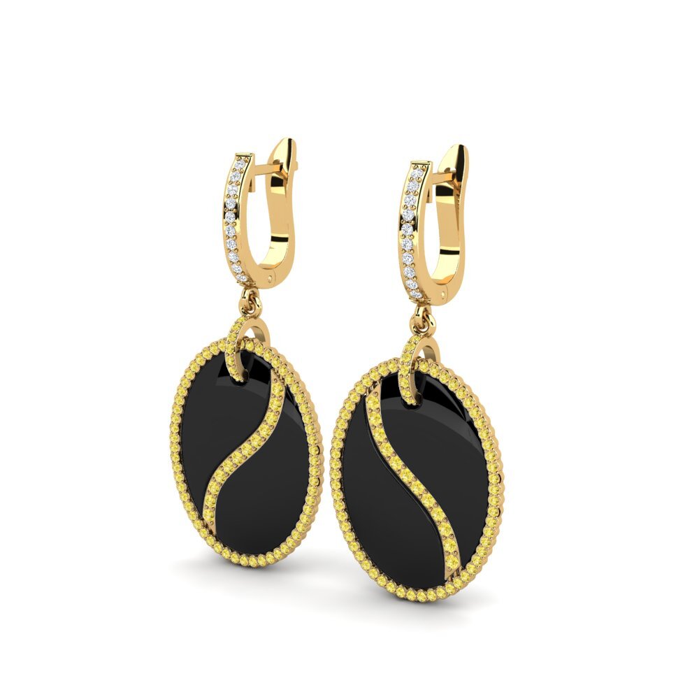 Yellow Sapphire Women's Earring Teachout
