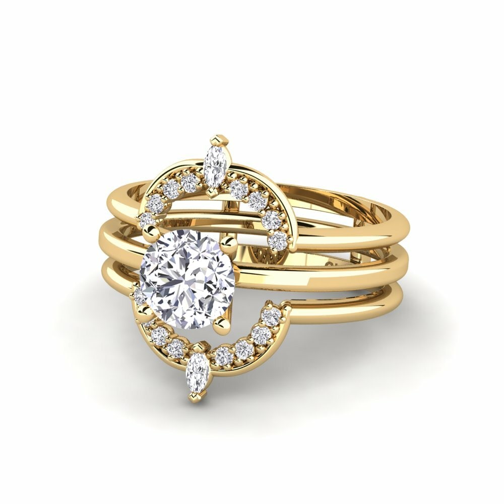 Diamant Ringen Teakook - SET