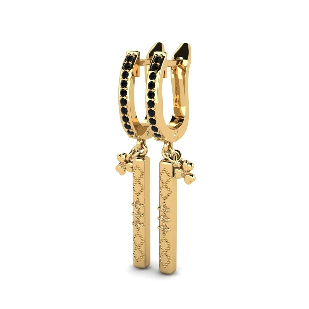 Brown Diamond Women's Earring Telema