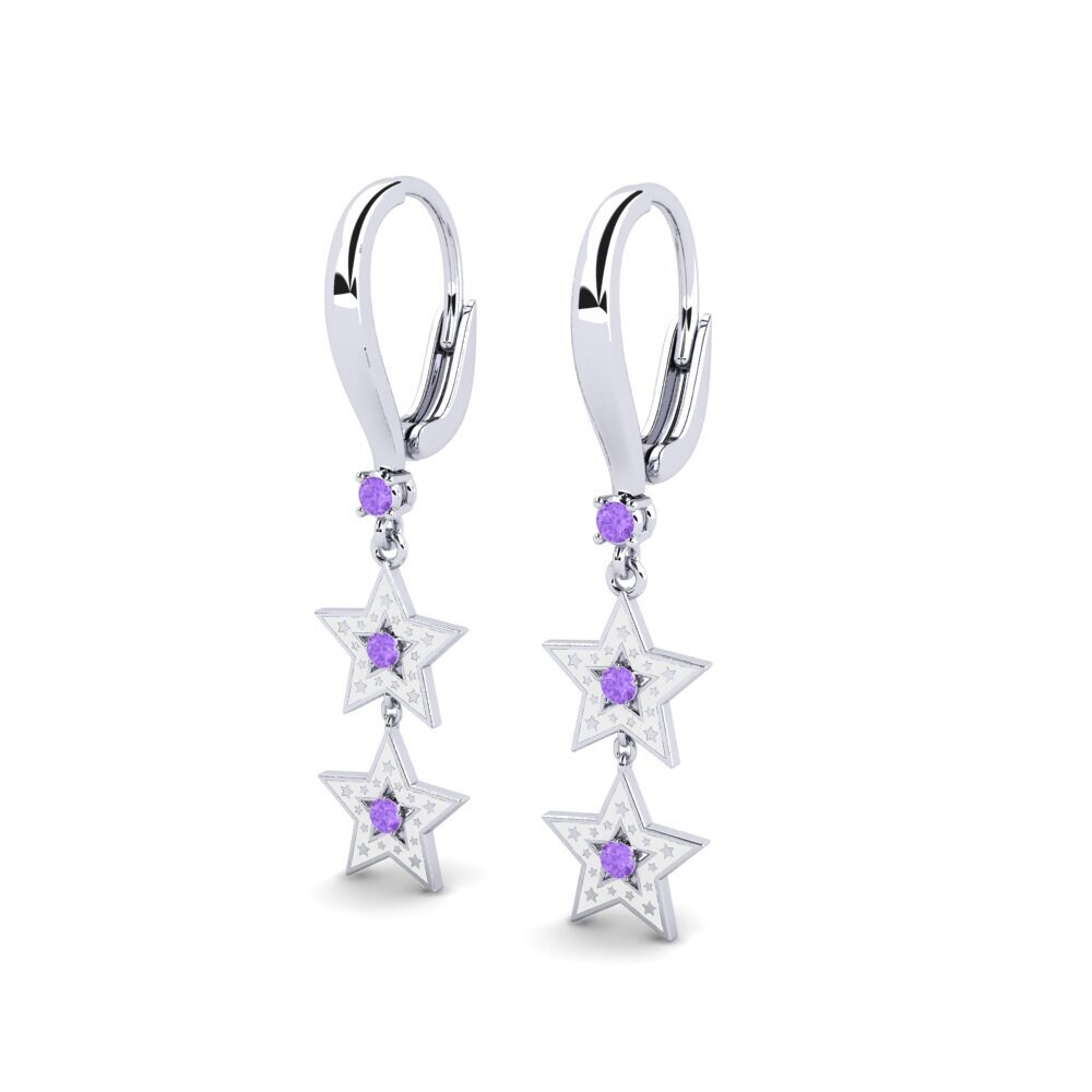 Amethyst Earring Temika