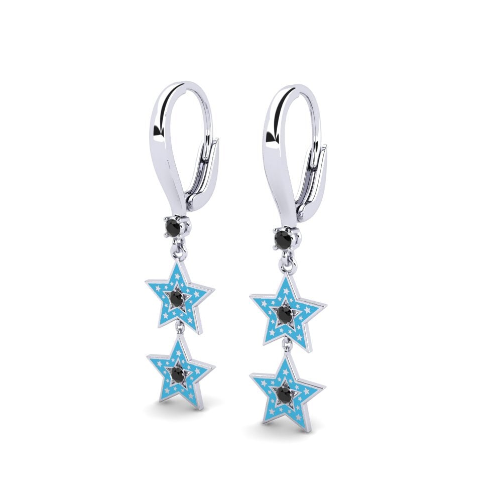 Black Sapphire Women's Earring Temika