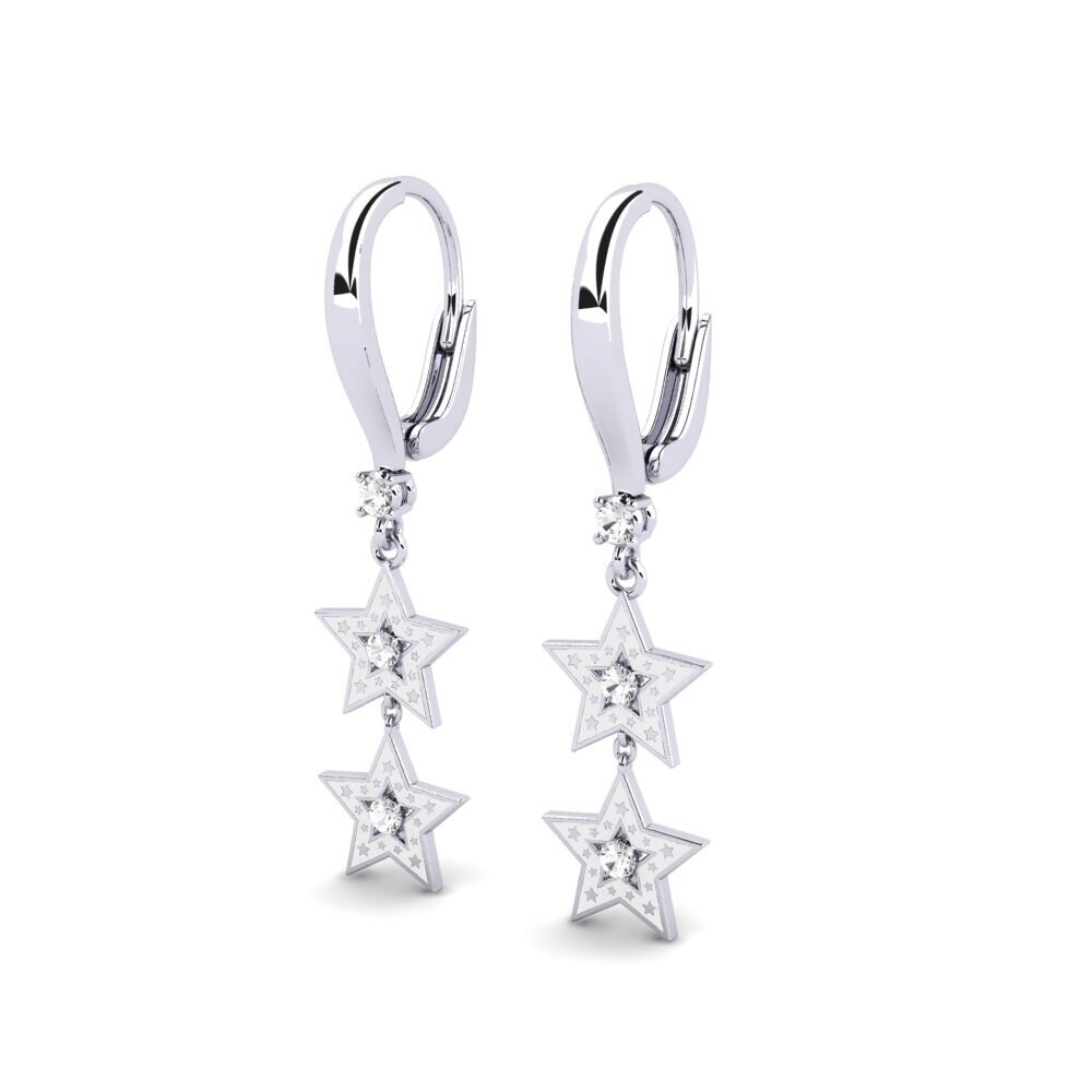 White sapphire Women's Earring Temika