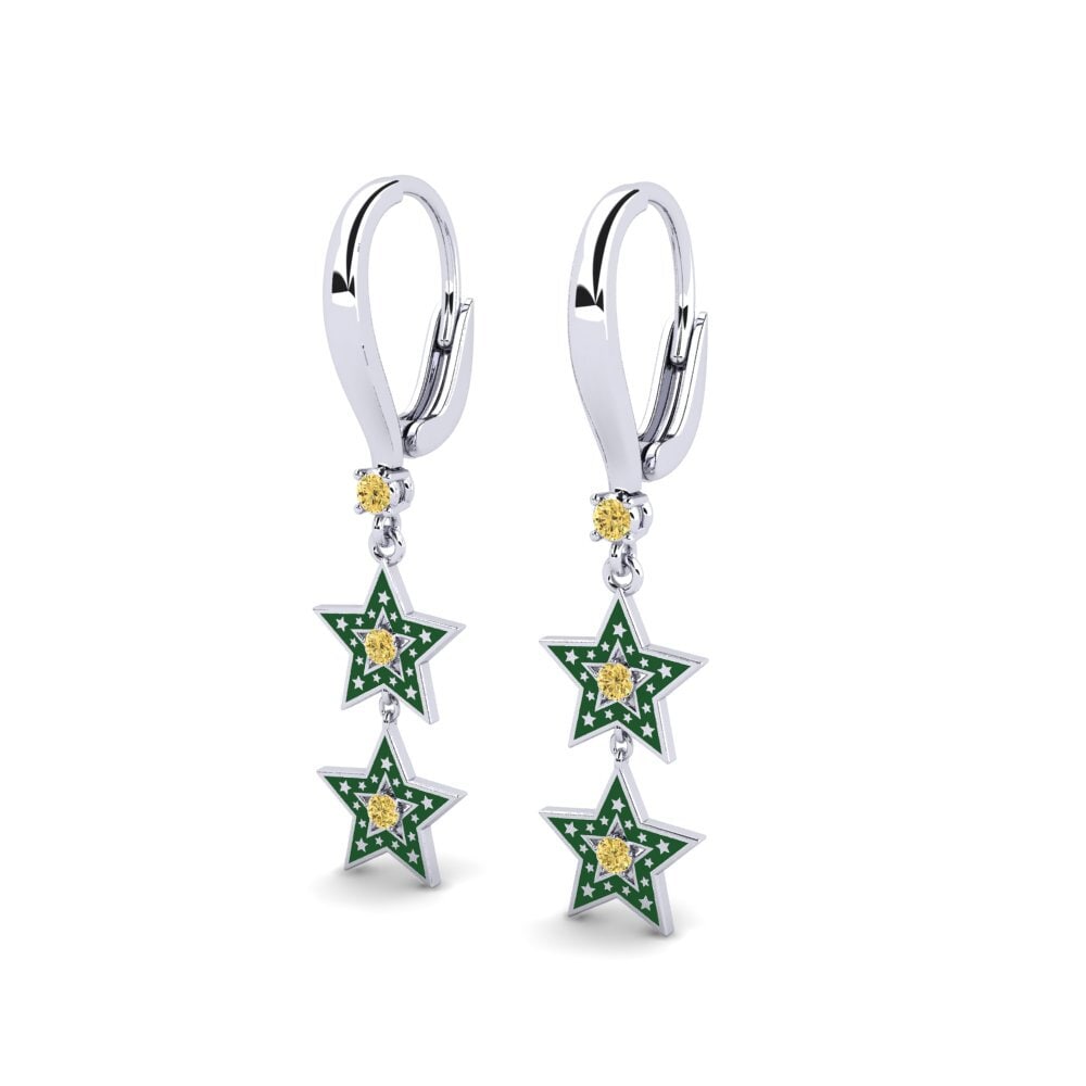 Yellow Diamond Women's Earring Temika