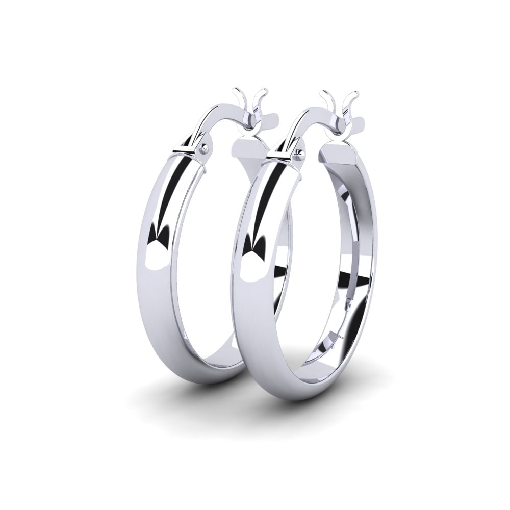 925 Zilver Oorbel Temma 15.50 mm