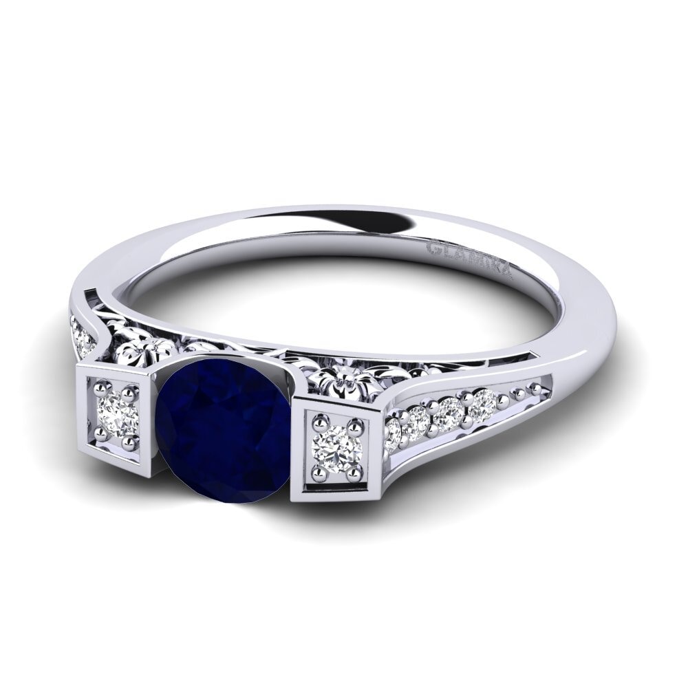 Zafiro Anillo de compromiso Tenby