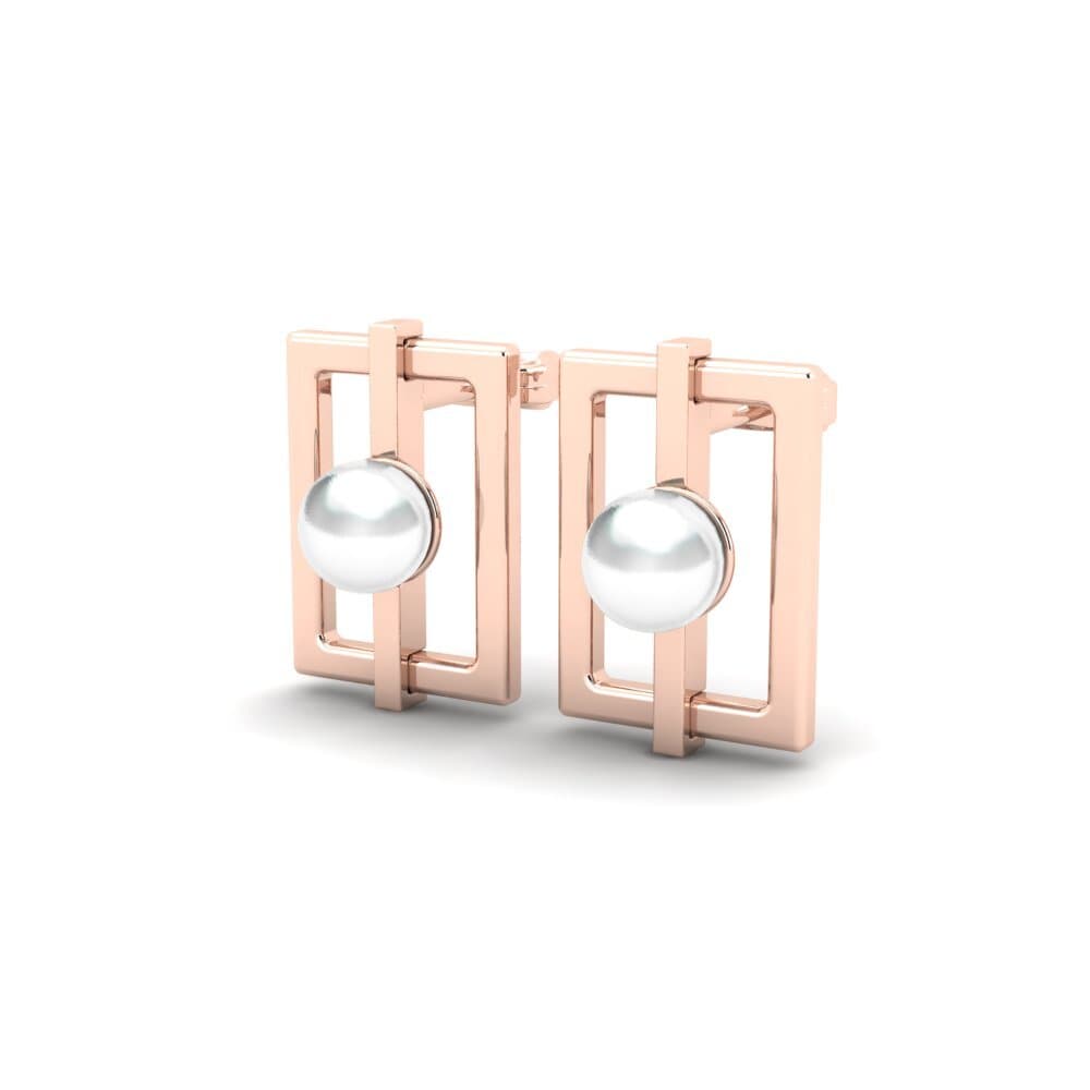 14ct Rose Gold Women's Earring Tenese