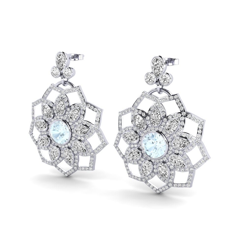 Aquamarine Women's Earring Tenesse