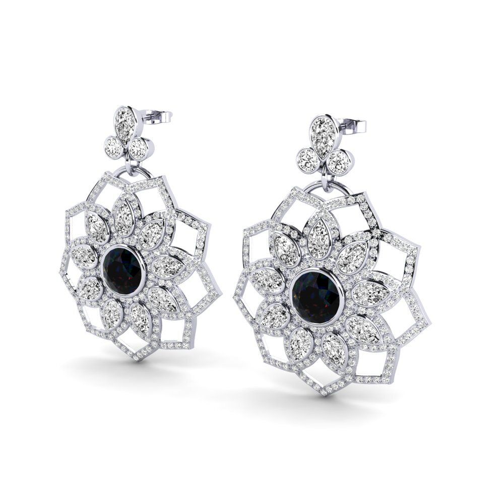 Black Opal Women's Earring Tenesse
