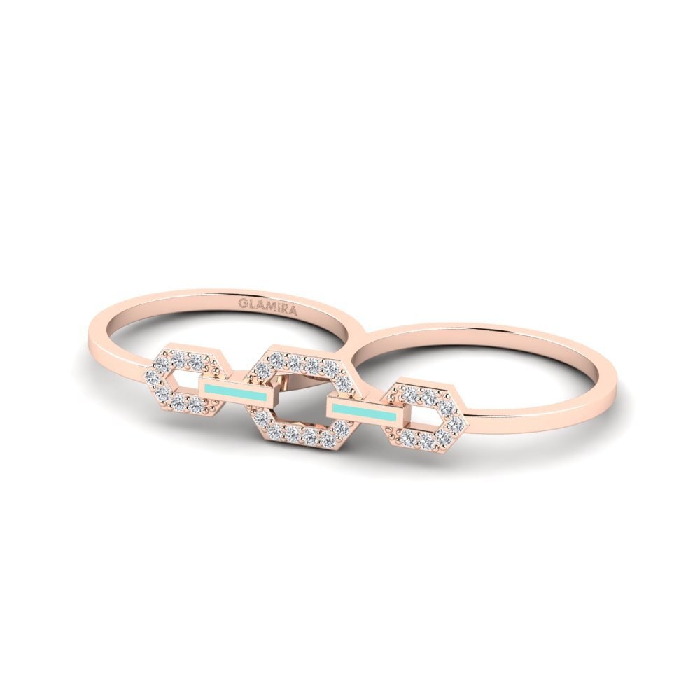 Rotgold 750 Ring Terminalia