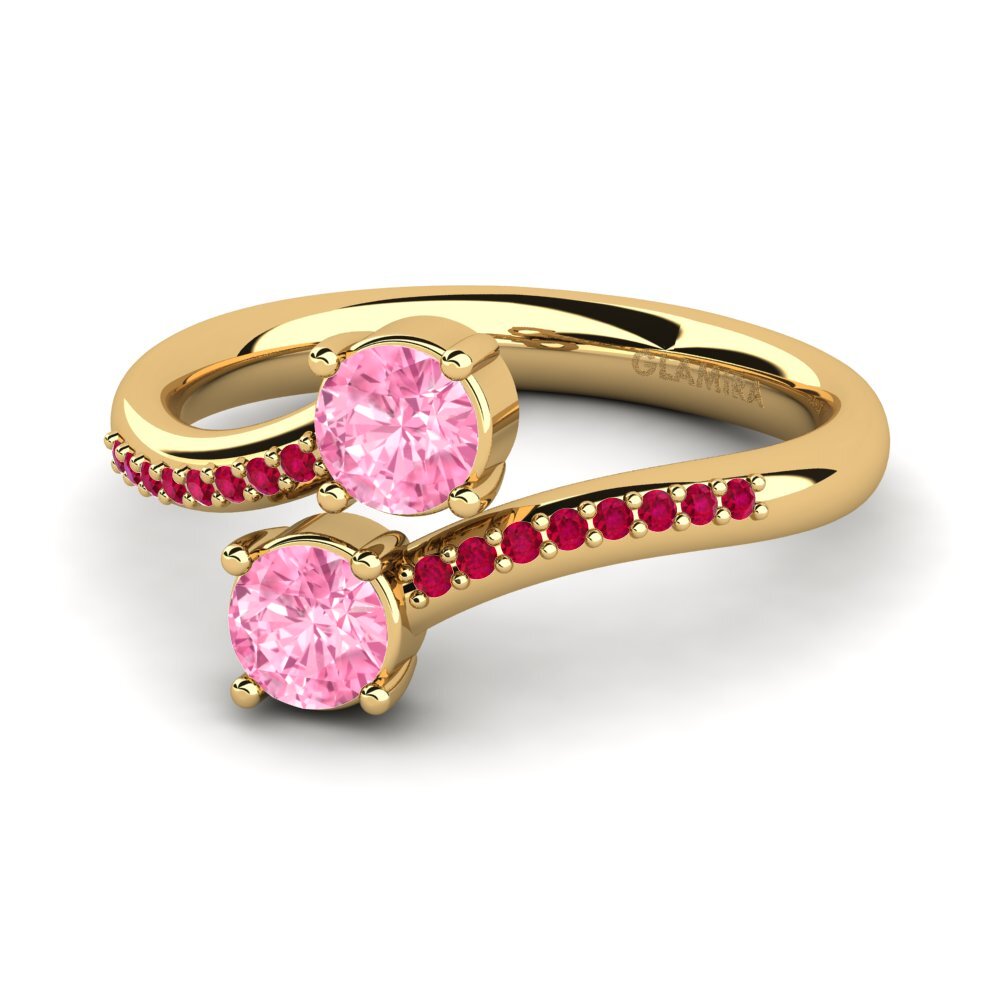 Pink Sapphire Engagement Ring Ternisha