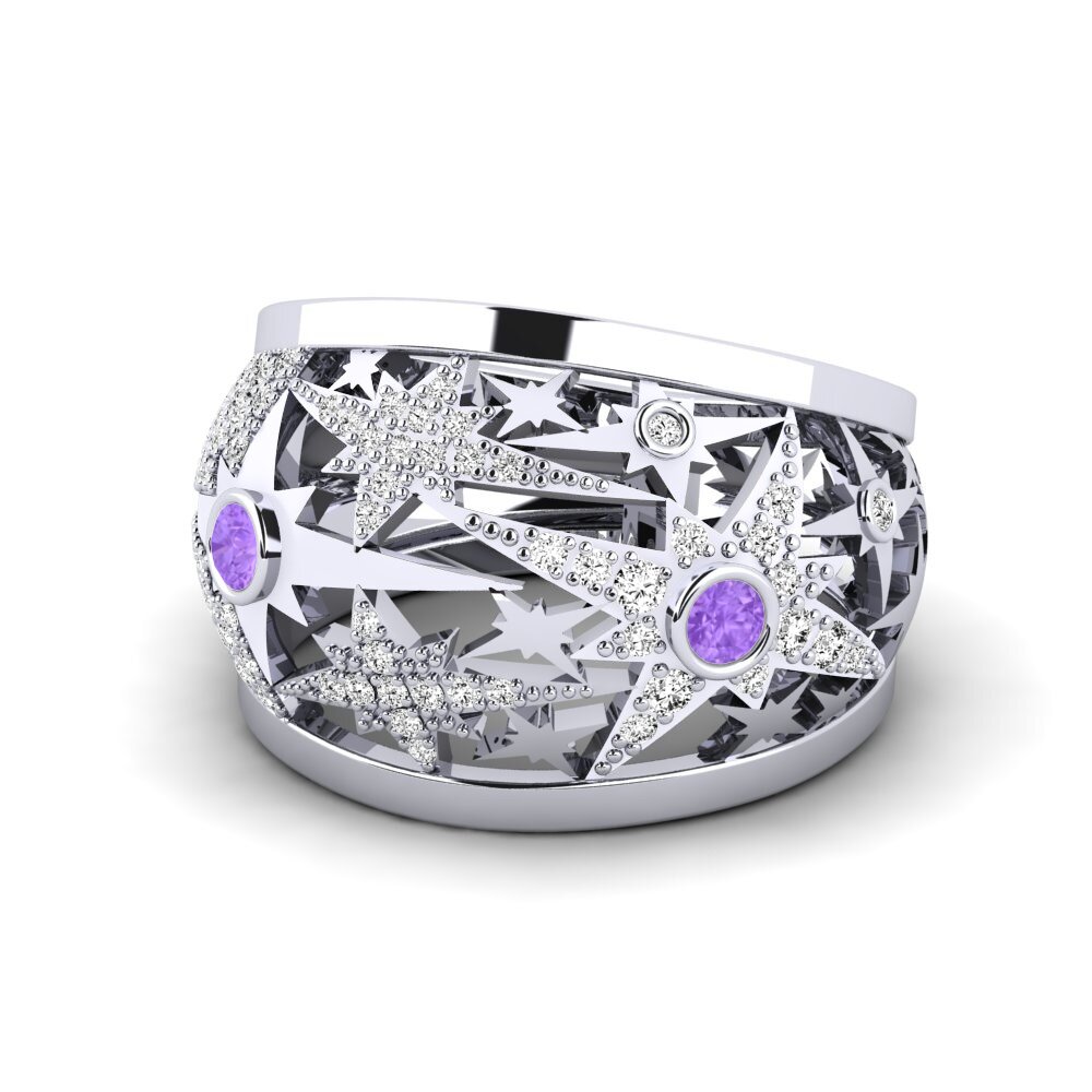 Amatista Anillo Terrans