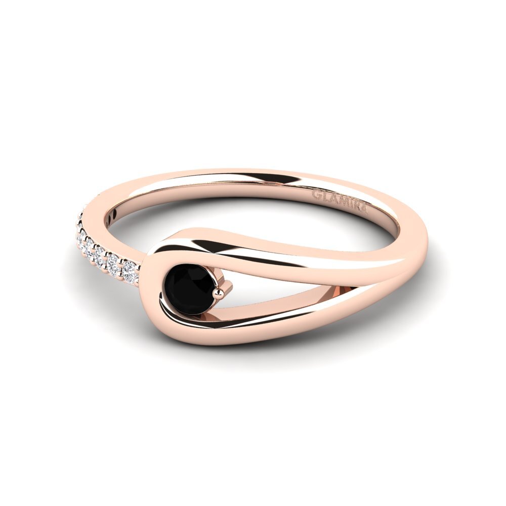 Zafiro negro Anillo Tesarotob