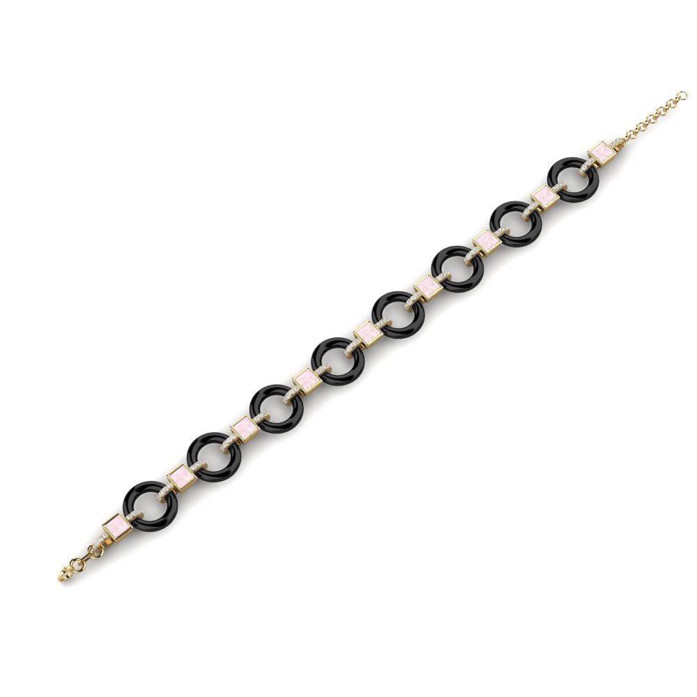 Cuarzo rosa Pulsera de Mujer Theberge