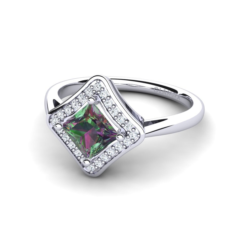 Mystic Topaz Engagement Ring Thildie