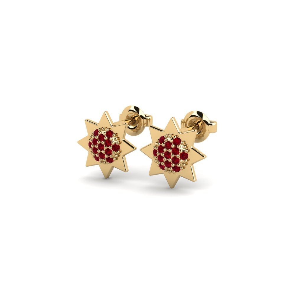 ruby-zirconia Women's ต่างหู Thouet