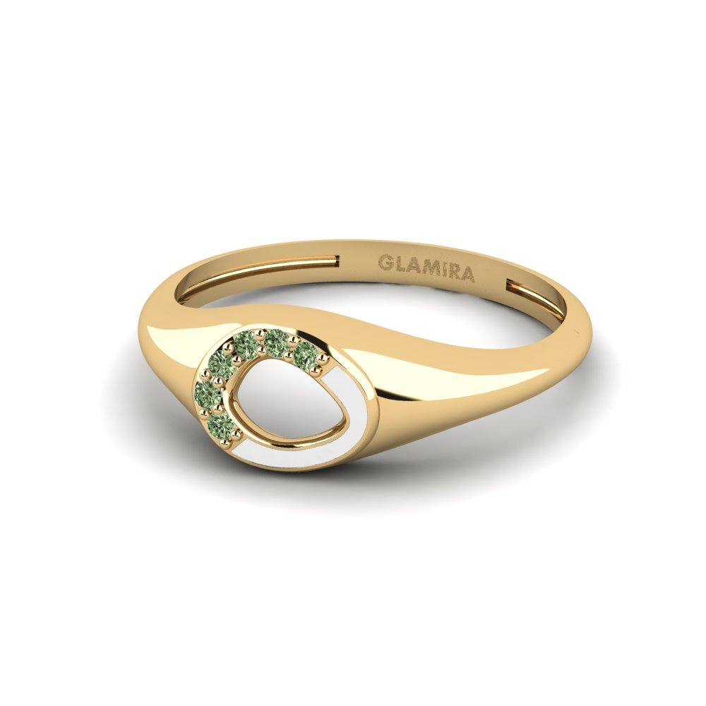 Green Diamond Ring Tief