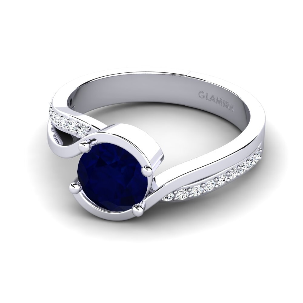 Zafiro Anillo de compromiso Tilda