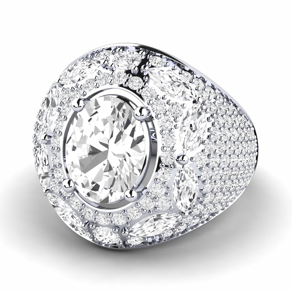 White sapphire Ring Timonie