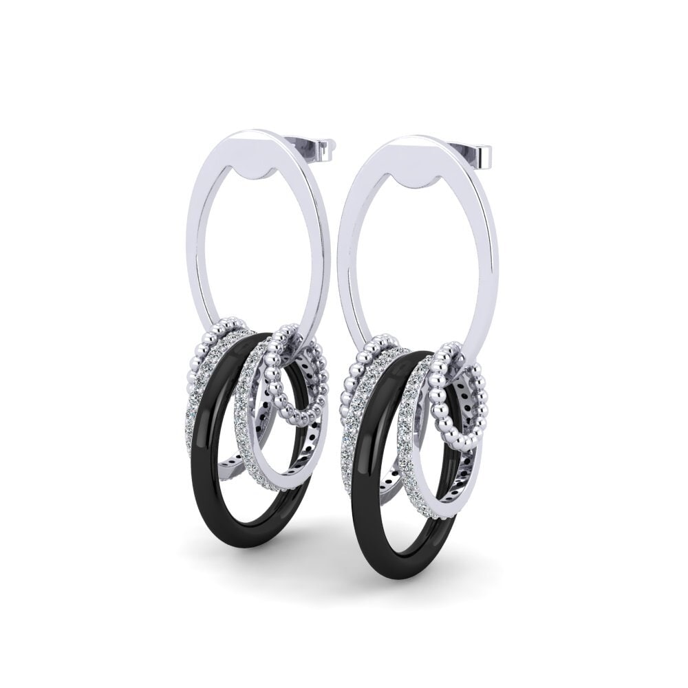 Oro Bianco 375 Orecchino da donna Tinnin