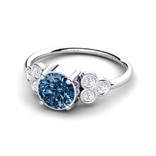 Purchase the High-Quality Blue Diamond Engagement Rings | GLAMIRA.com