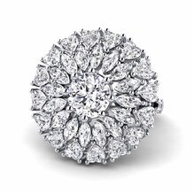 Premium 585 White Gold Engagement Rings