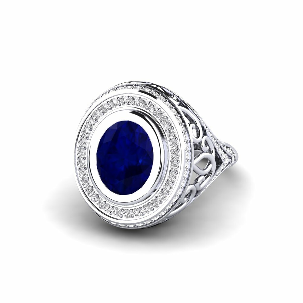 Sapphire Engagement Ring Tiyelle