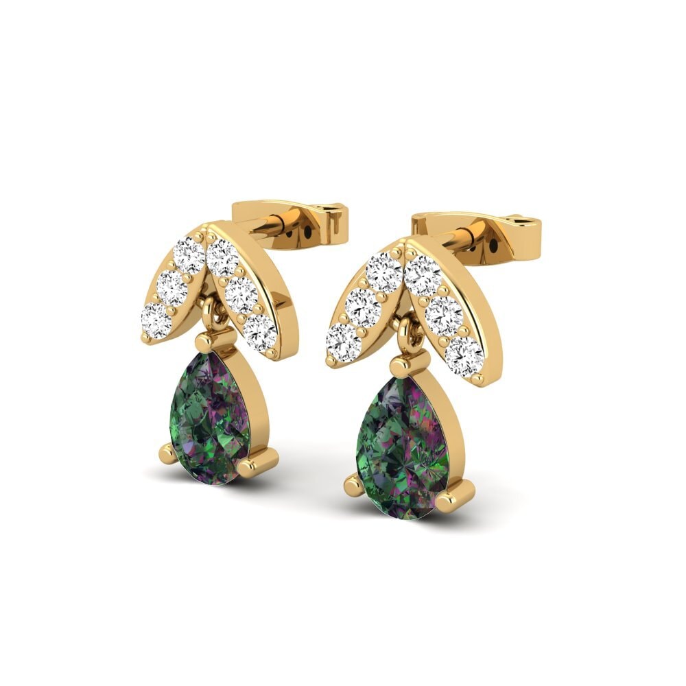 Đá Topaz Huyền Bí Bông tai nữ Tobia