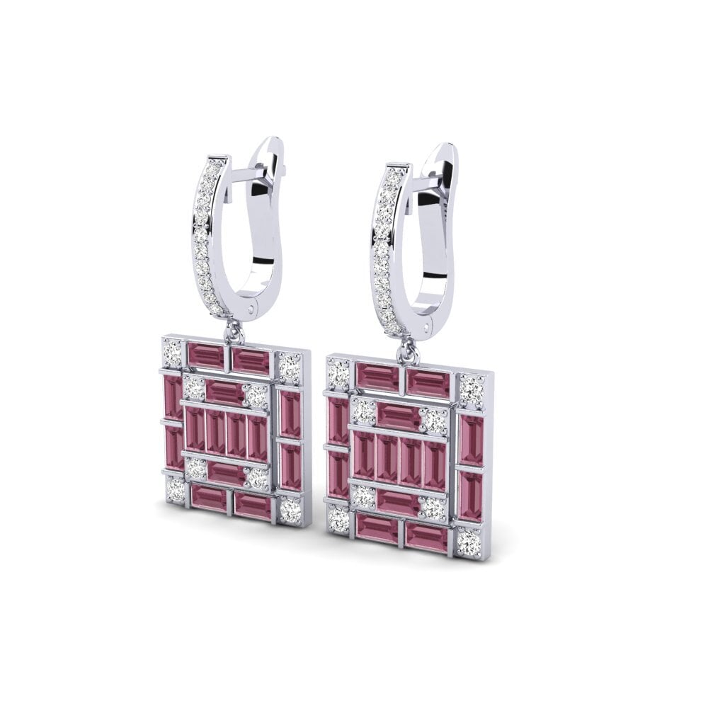 Rhodolite Garnet Women's Earring Today
