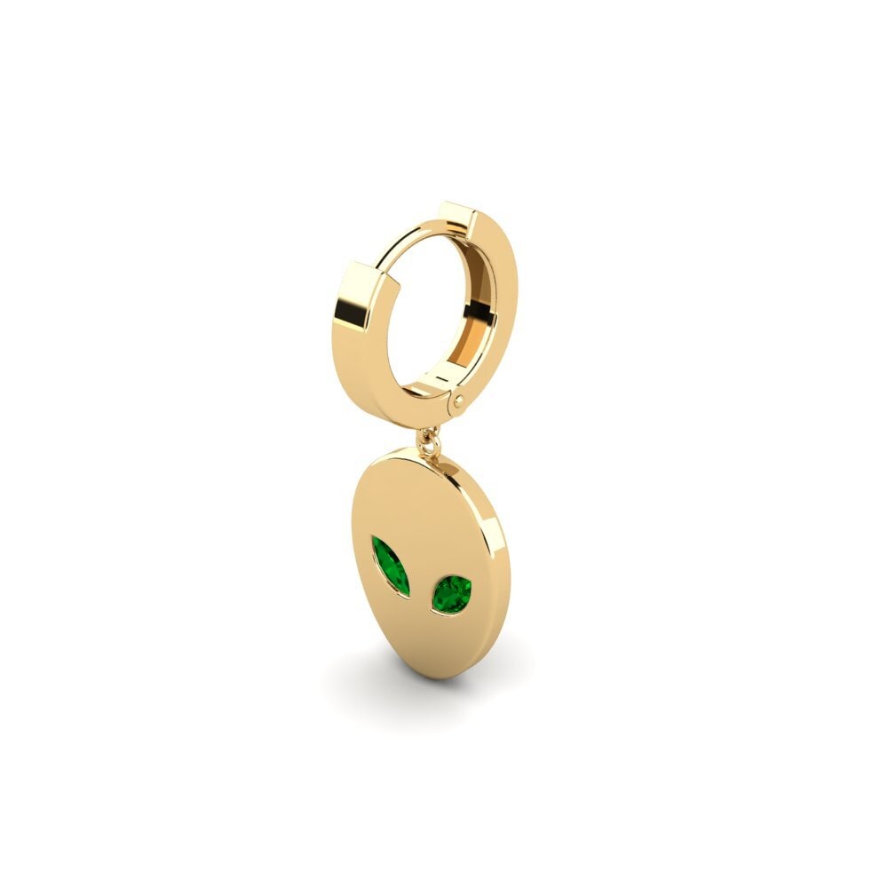 Circonita Verde Pendiente para hombre Toes