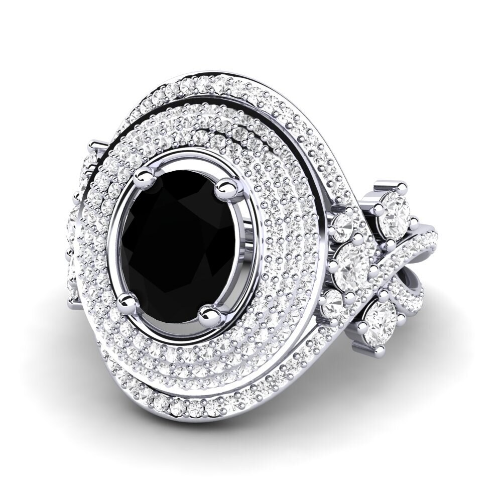 Black Sapphire Ring Toinetta