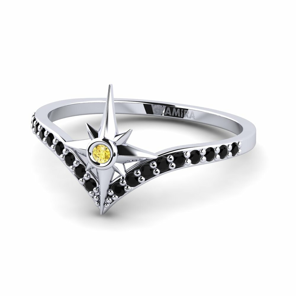Yellow Sapphire Ring Toliman